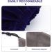 Beaupretty 2pcs Storage Bag Hair Dryer Organizer Bag Hairdryer Holder Drawstring Hotel Supplies Flocking Cloth - Buy Online on GoSupps.com