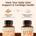 Boswellia Turmeric Curcumin Supplement + MSM 2000mg Bundle Supports Joint Health & Aids Inflammatory Response with Ginger Root Organic Turmeric Powder & Curcumin with Black Pepper (BioPerine) - Buy Online on GoSupps.com