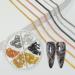 3D Nail Art Decoration Chains Metal Punk Accessory Nails Supply For Women DIY Manicure Tips Manicure Nail Tips 1