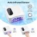 Cordless UV LED Nail Lamp COLORENE 72W Rechargeable Nail Light Quick Curing Dryer Professional Nail Dryer Gel Polish Light with 4 Timer Setting Auto Sensor for Salon Home Nail Art White - Buy Online on GoSupps.com