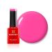 Bluesky Gel Nail Polish Peachy Pink Mini Neon14 Pink Hot Pink Long Lasting Chip Resistant 5ml (Requires Drying Under UV LED Lamp) Peach 5 ml (Pack of 1)