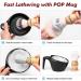 Absbas Nylon Beard Brush & Pop Shaving Mug Set - 100g Food-Safe Melamine Shaving Soap for Men's Wet Shaving & Women's Hair Removal - Buy Online on GoSupps.com