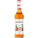 Monin Peach Coffee Syrup 70cl Glass Bottle with Pump Set - 2 Count (Pack of 1) - Buy Online on GoSupps.com