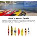 Waterproof Kayak Canoe Cover - Light Blue (Upgraded), 9.3-10.5ft Size - UV Protection, Dust Cover for Fishing Boat, Canoe - 7 Sizes Available - Buy Online on GoSupps.com