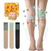 VACSAX Long Tube Silk Stockings & Mugwort Acupressure Stretch Socks - 3PCS Brown | International Shipping Available - Buy Online on GoSupps.com