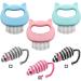 3+1pcs Cat Comb Massager, Cat Massage Grooming Comb & Dog Massage Grooming Comb, Pet Hair Remover for Matted Tangled Hair Fur Knots, Cat Combs Deshedding, Cat Shell Comb, Pet Shell Comb for Cat Dog 4 Piece Set 3 colors