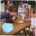 COLLBATH Box Rabbit Toilet Rabbit Bed Hedgehog Litter Tray Bunny Stuff Potty Train Rabbit Tub Tray Plastic 33X29.5X14CM Blue - Buy Online on GoSupps.com