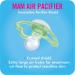 MAM Air Day & Night Baby Pacifier for Sensitive Skin - Glows in The Dark - Boy 6-16 Months (Pack of 3) - Buy Online on GoSupps.com