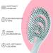 Ninabella Bio Hairbrush - Sustainable Darkwang Detangler for Curls Long & Wet Hair | Eco-Friendly Brush for Women Men & Children - Buy Online on GoSupps.com