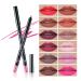 3pcs Matte Waterproof Lipsticks - Long-Lasting Color | Change Wooden Lipstick Pen - Shop Now! - Buy Online on GoSupps.com