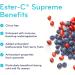 Sisu Ester-C Supreme Capsules 24-hour Immune Support With Antioxidant Bioflavonoids and Larch Arabinogalactan for Immune System Support 60 caps Citrus free Gluten Free Vegan Non-GMO - Buy Online on GoSupps.com