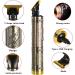 Hair Trimmer for Men Cordless Rechargeable Beard Trimmer Electric T Blade Liners Hair Cutting Kit - Buy Online on GoSupps.com