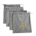 FOMIYES 4pcs Hair Blower Bag Fabric Drawstring Storage Bag Hair Dryer Storage Bag