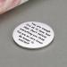 Little Pocket Hug Token - You Are Enough | Positive Affirmation Gift | Inspirational Mental Health & Self Love Reminder (Silver) - Buy Online on GoSupps.com