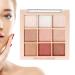 Eye Make-up Eyeshadow Palette - 9 colors combination of matte and shimmer intensely pigmented versatile ideal for professional looks everyday life
