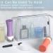 POPDIGITO 3 oz Silicone Travel Bottles Set - 4 Pack Colorful Squeezable Leakproof Containers for Toiletries - TSA Approved Refillable Bottles with Bag - Buy Online on GoSupps.com