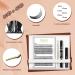 QUEWEL DIY Eyelash Extensions Set - 144 PCs Clusters Applicator Tool Super Hold & Sealing | International Shipping - Buy Online on GoSupps.com