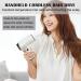 Portable Cordless Hair Dryer High Speed and Low Noise Family Travel Hair Dryer Easy to Cold Hot 2 Gears Adjustable for Salon Home Travel Gift White - Buy Online on GoSupps.com