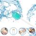 50 Pack Disposable Oral Swabs - Sterile Dental Sponge Swabsticks for Mouth & Gum Cleaning - Unflavored - Sky Blue - Buy Online on GoSupps.com