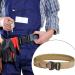Men's Tactical Work Belt - MOLLE Battle Belt with Quick Release & Padded Comfort for Airsoft & Paintball - Buy Online on GoSupps.com