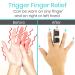 Vive Finger Splint (2 Pack) - Universal Finger Straightener for Arthritis and Pain Relief - Adjustable Brace for Trigger and Broken Fingers - Support for Middle, Index, Ring, Pinky - Black - Buy Online on GoSupps.com