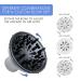 Universal Hair Diffuser Eco-Pro Attachment for Curly, Wavy, Natural Hair - Tames Frizz, Defines Curls, Adds Shine - Fits Dryer Nozzles 1.5 to 2 - Buy Online on GoSupps.com
