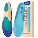 Running Insoles for Women - GED Sports Inserts for Plantar Fasciitis Relief Arch Support and Athletics - Orthotic Inserts for Stability and Cushioning Minimize Foot Fatigue (US 8-8.5) SoftSole Women(US 8-8.5)