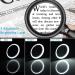 LED Magnifying Glass with Light - 60X Handheld Magnifier USB Charging 3 Modes - Ideal for Seniors Children Jewelers & Hobbies - Black - Buy Online on GoSupps.com