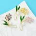 Pin Jewelry Gifts for Women Ladies Fashion Accessories Ladies Elegant Crystal Wheat Brooch Wheat Shape Party Banquet Brooch Brooches & Pins - Buy Online on GoSupps.com