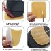 Shoe Repair Rubber Heels - Adhesive Anti-Slip Pads for Noisy Sole Protection (Yellow) - Improve Shoe Longevity - Buy Online on GoSupps.com