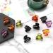 Lolalet 12 Pack Hair Claw Clips for Women Kids - Non-slip Small Hair Clamps - Mini Fashion Acrylic Barrettes - Assorted Bright Colors - Buy Online on GoSupps.com