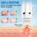 4 in 1 Facial Cleansing Brush - Electric Face Spin Brush with 4 Replacement Heads for Cleaning Exfoliating Massaging (White) - Buy Online on GoSupps.com