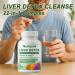 Liver Detox Capsules - 20-in-1 Herbal Formula with Milk Thistle Dandelion Turmeric & Artichoke Leaf for Liver Support and Digestive Balance Non-GMO Gluten-Free (1) - Buy Online on GoSupps.com
