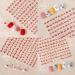 Fruit Nail Art Stickers - 3D Self-Adhesive Decals for Manicure - Summer Lemon Cherry Orange Grapefruit - Nail Decoration for Women and Girls - 3 Sheets - Buy Online on GoSupps.com