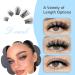 Diy False Eyelash Extensions 120 Pcs Mixed Lash Clusters - Natural Look Wispy Lashes 8-16mm - Buy Online on GoSupps.com