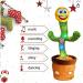 Happy Cactus Plush Toy - Talking, Singing & Dancing Interactive Buddy - USB Rechargeable - Christmas and Home Decoration Piece - Buy Online on GoSupps.com