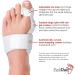Bunion Corrector Splint with Hallux Valgus Pads - Toe Straightener for Bunion Relief and Pain Alleviation - Men and Women - Buy Online on GoSupps.com