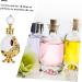 PLAFOPE 1pc Peacock Essential Oil Bottle Perfume Bottle Liquid Holder Liquid Dispenser Perfume Dropper Bottle Liquid Bottle Glass Empty Holder 3.1x10.5cm Golden - Buy Online on GoSupps.com