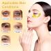 24k Gold Under Eye Patches - 20 Pairs for Dark Circles & Puffiness | Collagen Eye Masks for Bags & Tired Eyes - Buy Online on GoSupps.com