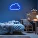 Xiyunte LED Neon Cloud Sign | Battery/USB Operated Wall Decoration | Blue Neon Light for Home & Office - Buy Online on GoSupps.com