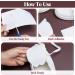 Felt Tongue Pads for Shoes - 9 Pairs Large White Adhesive Inserts for Men and Women - Buy Online on GoSupps.com