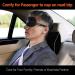 ICOMFYWAY Car Neck Support Pillow - Memory Foam Headrest for Neck Pain Relief While Driving - Black - Buy Online on GoSupps.com