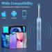 1920P HD Ear Wax Removal Tool with Camera | Silicone Ear Scoop for Ear Cleaning | 6 LED Lights | Compatible with iPhone, iPad, Android | Blue - Buy Online on GoSupps.com