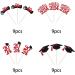 36 Pack Graduation Cupcake Toppers Glitter Class of 2024 Glitter Diploma Grad Cap Cake Decorations 2024 Graduation Cupcake Picks for 2024 Graduation Theme Party Cake Decoration Supplies Red - Buy Online on GoSupps.com