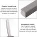 Buy Bimsstein Toilet Cleaner - 4 Pack Pumice Blocks & Scouring Sponge for Urine Stone Removal - Ideal for Toilets Tiles Kitchen Shower & Sinks - Buy Online on GoSupps.com