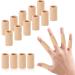 Ednyzakrn 20 pieces of finger protection in the event of injury finger bandage finger bandage stretchy finger cover for trigger finger arthritis swelling basketball finger protection unit size beige 20