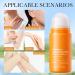  Zynewa Pack of 2 Vitamin C Roll-On Deodorants - 50ml - For Men and Women - Prevents Body Odor and Underarm Wetness - Brightens Underarm Skin - Gentle and Effective - Freshness - Buy Online on GoSupps.com