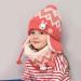 DORRISO Cute Kids Caps Scarf Set - Autumn Winter Knitted Beanies Hat for Girls Boys in Pink - Buy Online on GoSupps.com