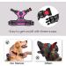 Phoepet Reflective Dog Harness for Small Dogs - Adjustable Front Clip Vest with Handle 2 Metal Rings & 3 Buckles - Medium Pink - Buy Online on GoSupps.com