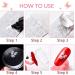 4 PCS Rose Nail Art Stamping Plates - Reusable DIY Manicure Templates for Women and Girls - Buy Online on GoSupps.com